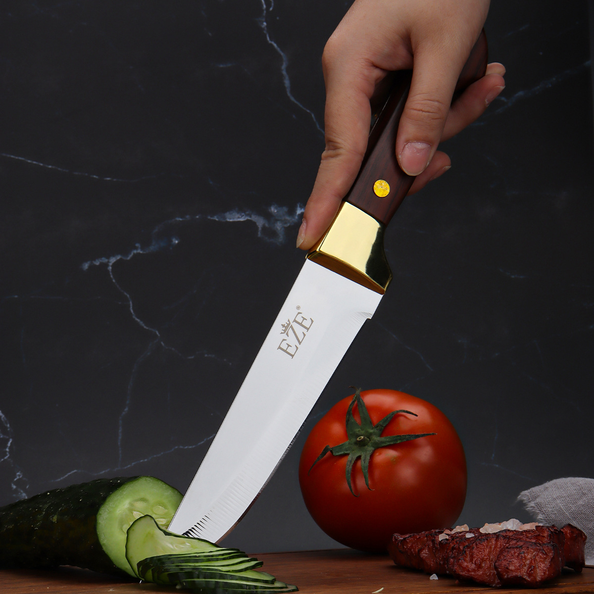 Plastic‑Handled Kitchen Knives