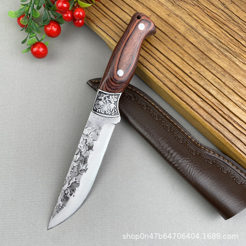 Wood‑Handled Kitchen Knives