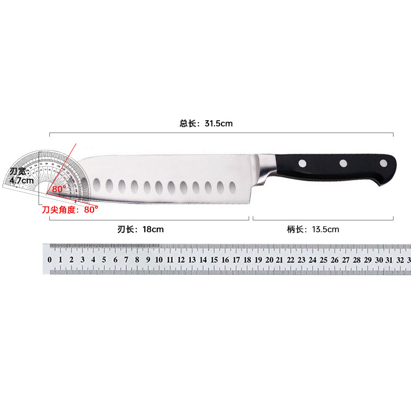 Plastic‑Handled Kitchen Knives