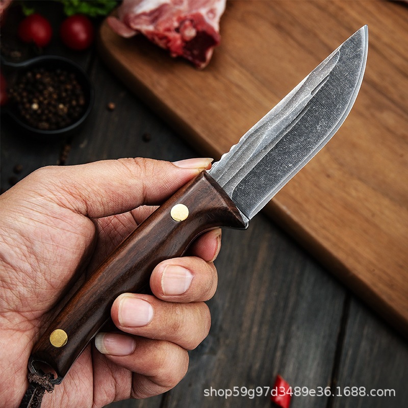 Wood‑Handled Kitchen Knives