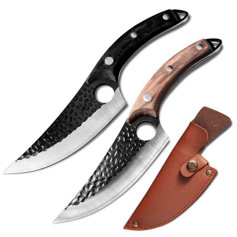 Wood‑Handled Kitchen Knives